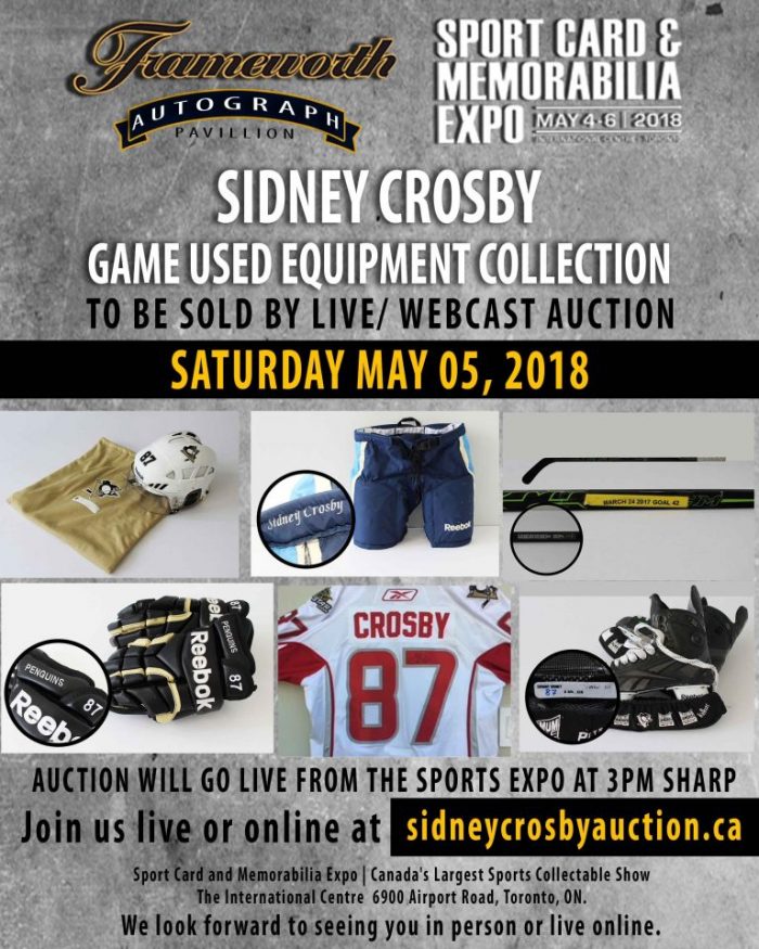 Sidney Crosby Auction